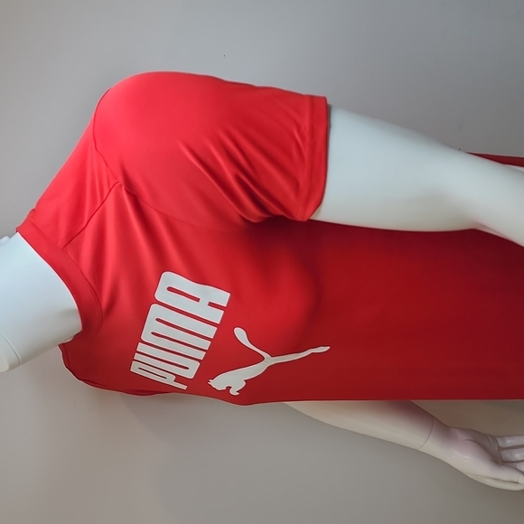 PUMA T-SHIRT "HIGH RISK ROUGE" COLOR - Picture 2 of 11